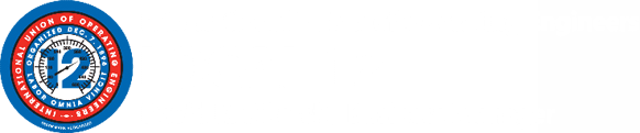 A green banner with white lettering that says national union of rail 1 2.